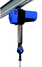 電動汽車制造工廠冠航智能提升機的智能化體現