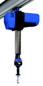 在工業生產中智能提升機的使用