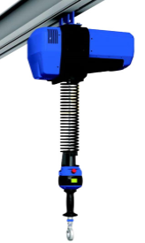 智能提升機用于新能源汽車工廠組裝零部件