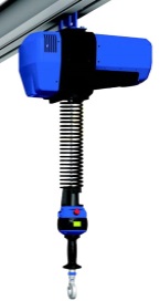 哈爾濱電子廠智能提升機的的應用