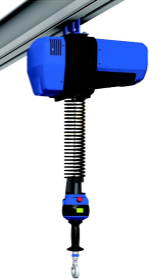 光伏組件工廠的生產智能提升機起吊組裝零部件